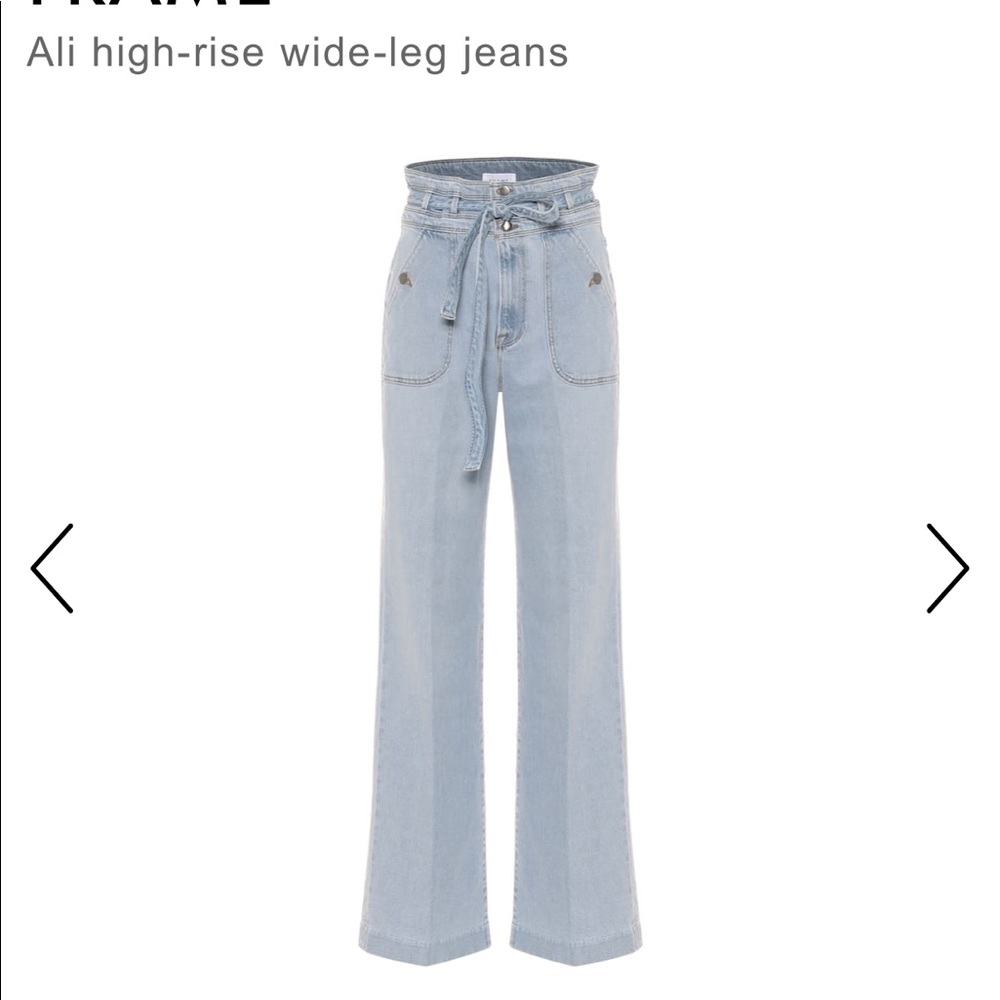 FRAME high waisted jeans